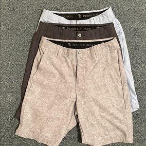 Pebble beach shorts bundle